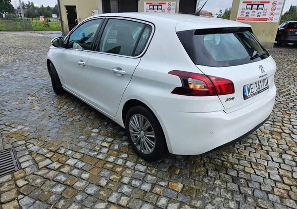 Peugeot 308 cena 49000 przebieg: 159900, rok produkcji 2020 z Kłobuck małe 46